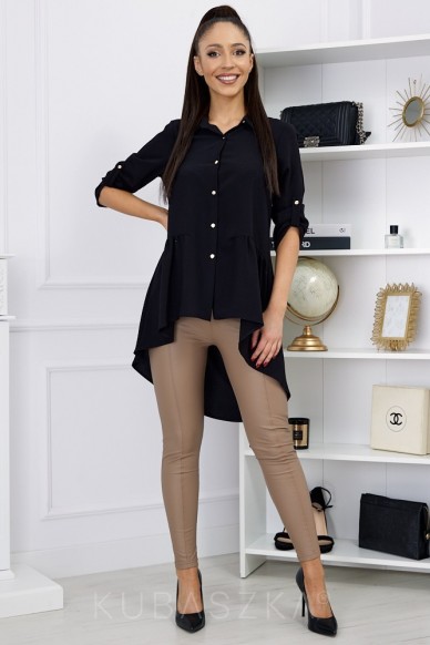 Bluzka Daria - asymetryczna czerń