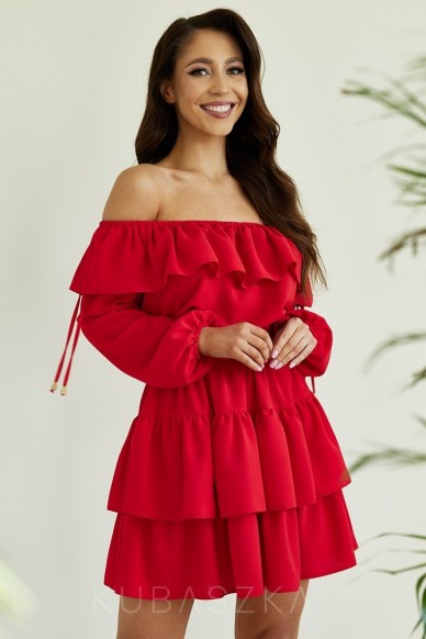 Sukienka Pelagia - czerwień