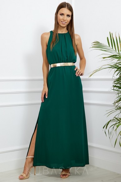 Sukienka Atena - zieleń ciemna